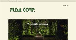 Desktop Screenshot of fusacorp.com